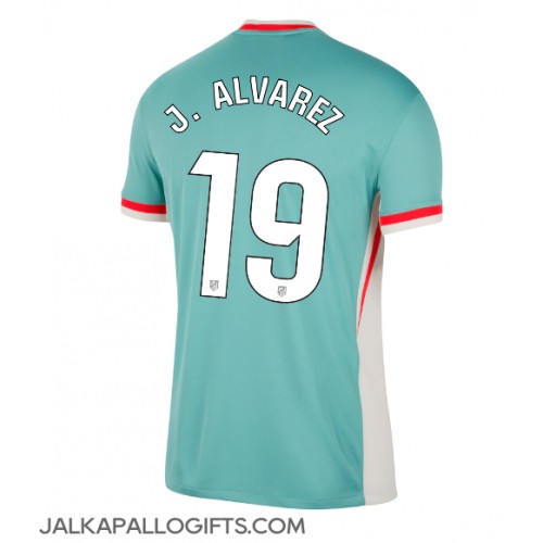 Atletico Madrid Julian Alvarez #19 Vieraspaita 2024-25 Lyhythihainen